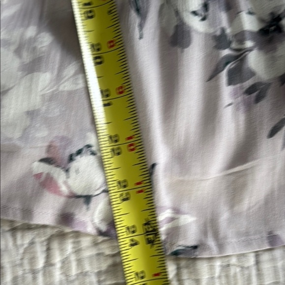 American Rag Cie Purple Blouse with Ruffled Details #475 - Picture 7 of 8